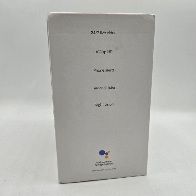 New Open Box Google Nest A0005 NC1102ES Cam Indoor Security Camera 1st Gen - NIB gallery