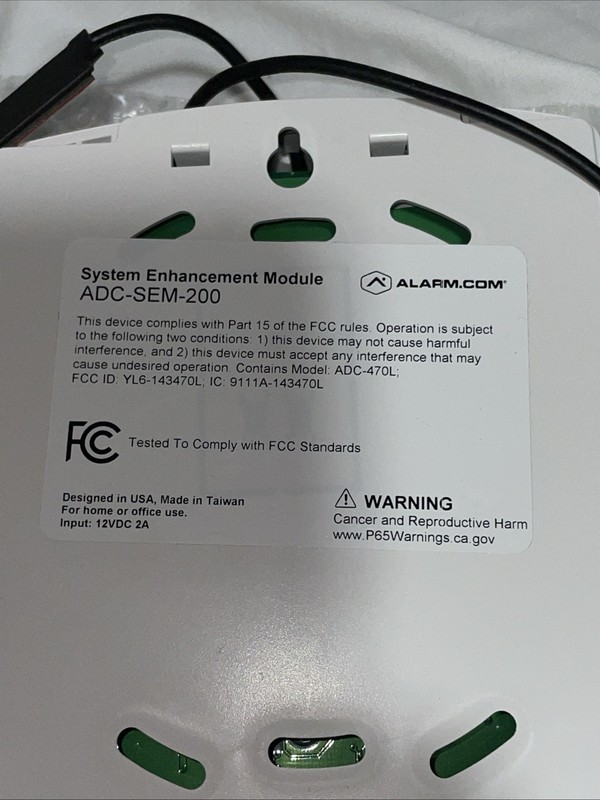 Alarm.com ADC-SEM-200---adc-sem-220 Dual Path Encancement Module New gallery