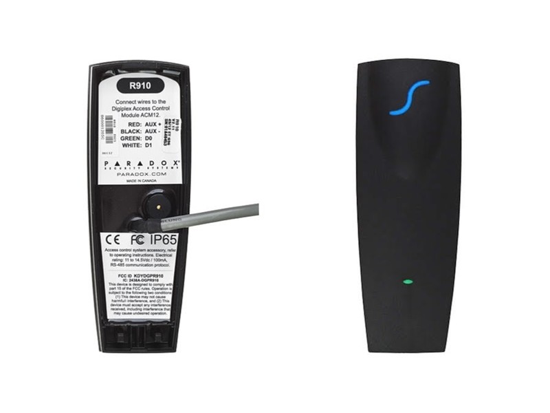 Paradox R910 4-Wire Indoor/Outdoor Proximity Reader+C702 Standard Proximit card