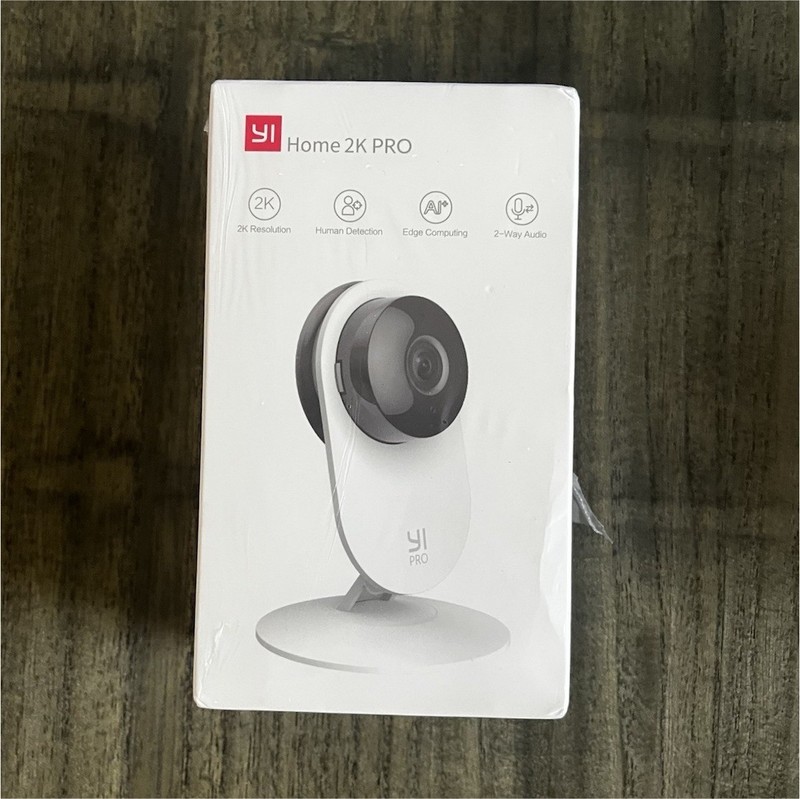 YI Home 2K PRO Wi-Fi Indoor IP Network Camera, 2K Resolution, Human Detection
