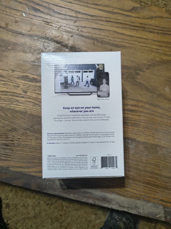 Xfinity HD Indoor & Outdoor Wired Camera Weather Resistant Motion Detection gallery
