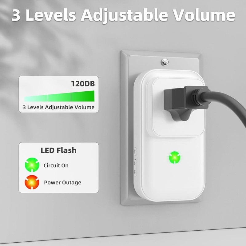 Satisure Power Failure Alarm for Freezer Alarm, Power Outage Alarm,Power Loss gallery