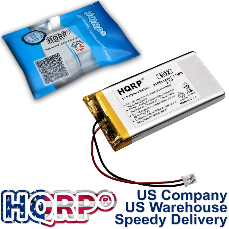 HQRP Battery for Uniden Guardian UDR744 UDR744HD UDR777HD UDR780HD Monitor gallery