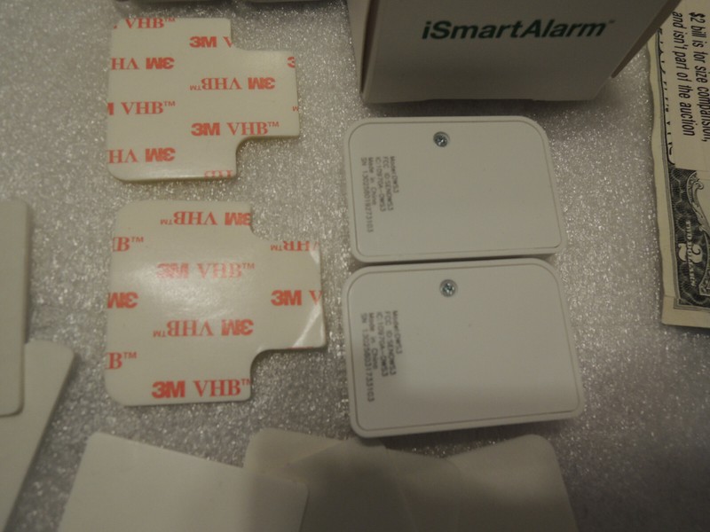 Grouping LOT Package of iSmart Alarm Parts Sensors, Remotes, Cube One iPU3 gallery