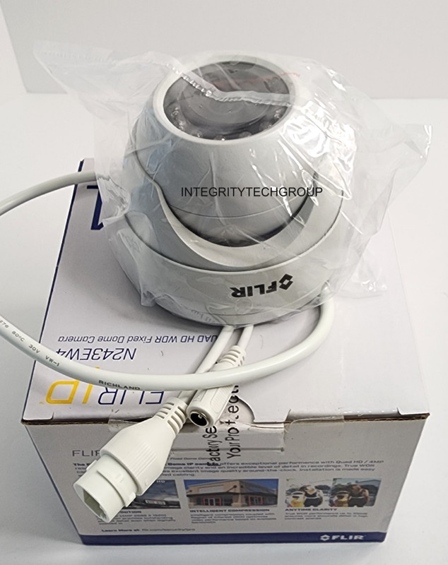 N243EW4 4MP Quad HD Weatherproof Outdoor Network POE IP Dome Camera NEW gallery