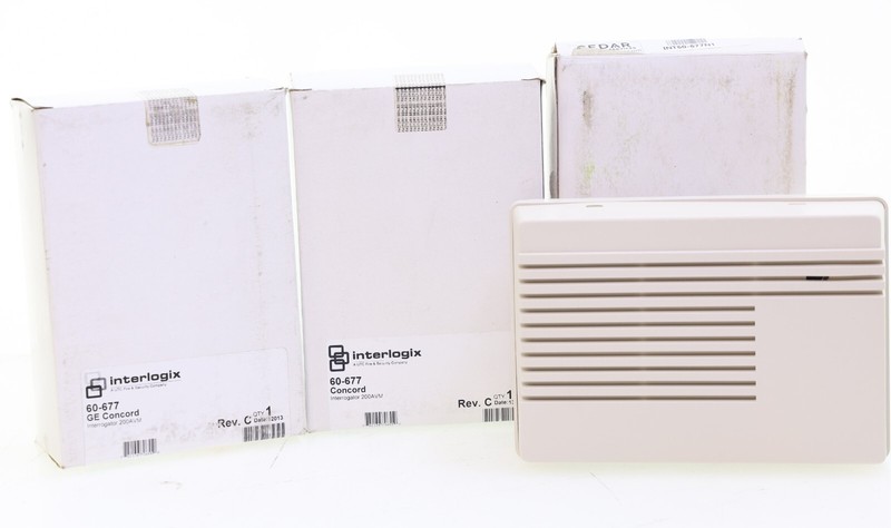 [Lot of 3] ITI GE Interlogix Concord 60-677 200 AVM Interrogator, Enclosure
