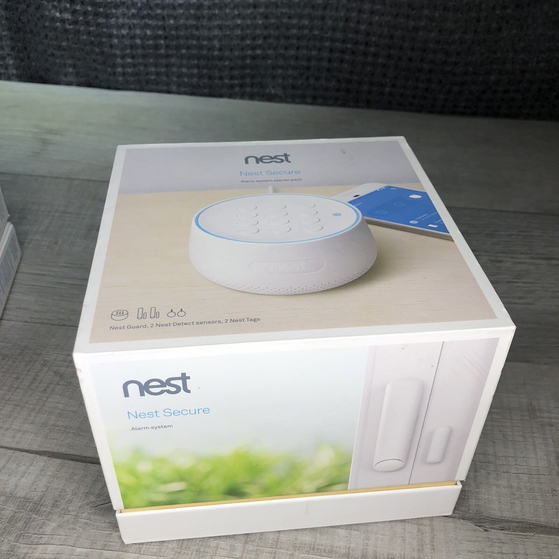 Google Nest Secure Alarm System w/ Guard Base, Detect Sensors H1500ES *READ