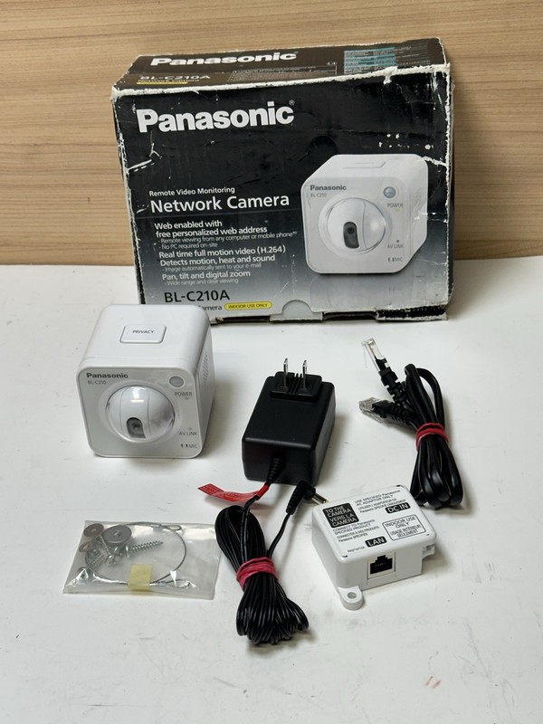 Panasonic BL-C210 IP Network Indoor Security Camera (UNTESTED)