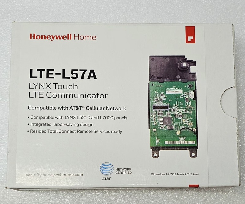 Honeywell Home LTE-L57A ,For Lynx L7000 & L5210, AT&T Cellular NTWRK, NEW IN BOX