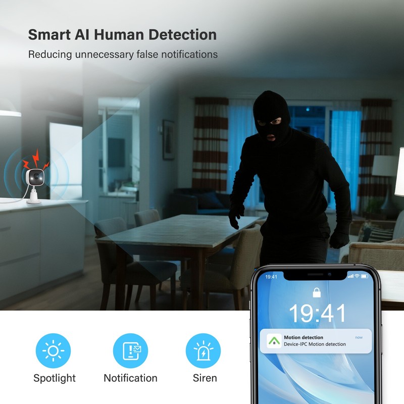 3MP 2.4G WIFI Outdoor Home Camera Wired Security Camera Baby Dog/Pet Camera gallery
