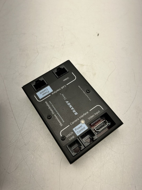 Shoreview Distribution Brandy Three PTZ Camera Control Unit Transceiver Receiver gallery