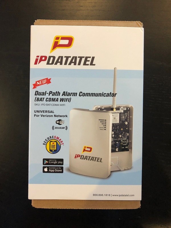 iPDatatel Dual-Path Alarm Communicator (BAT CDMA WIFI)