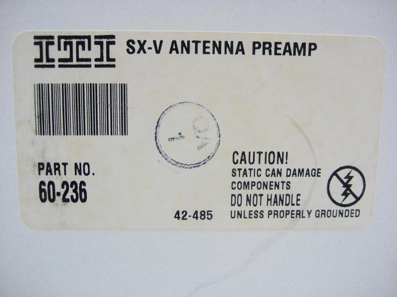 ITI GE Interlogix 60-236 SX-V Antenna Preamp gallery