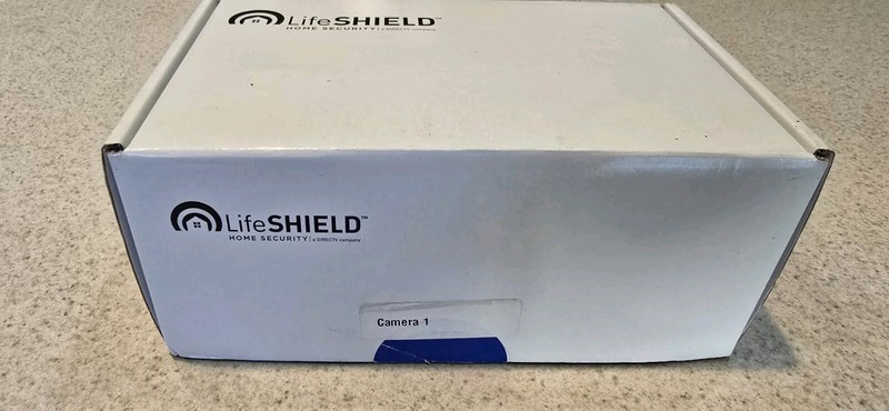 LifeShield SCH1R1-29 White & Black Wired SCH1R0 Camera with Stand & Power Cable gallery