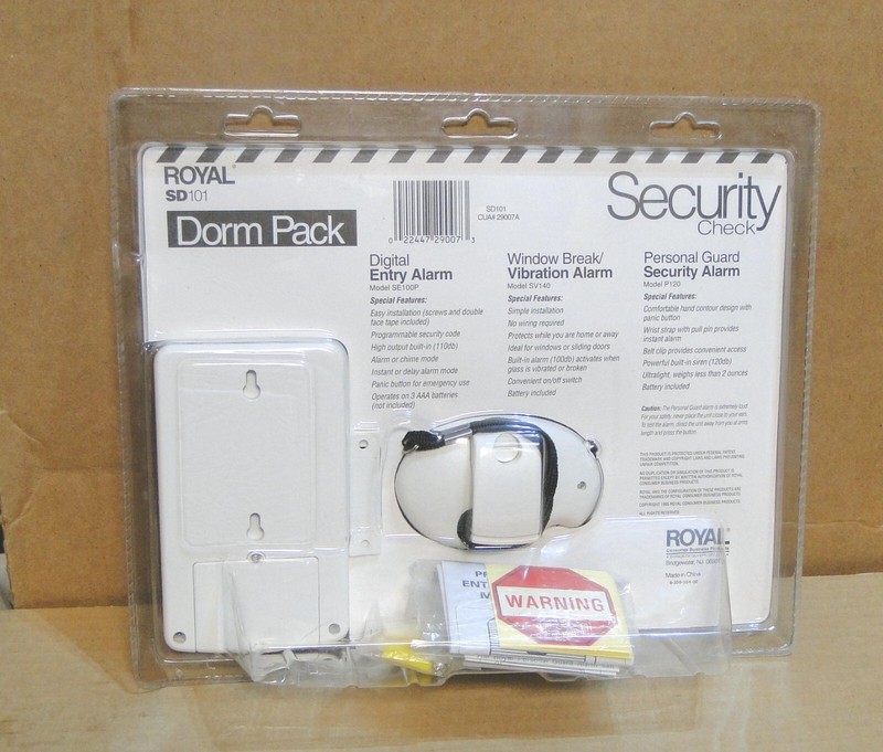 Royal SD101 Security Check Dorm Pack Alarm System, Digital Entry, Personal, + gallery