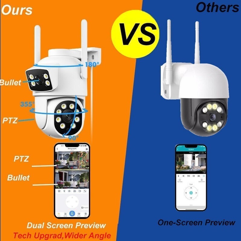 Wireless Security Camera System Outdoor 24/7 Surveillance Motion Alert 10CH NVR gallery