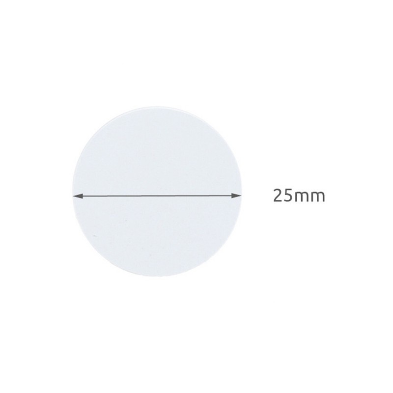 Waterproof 100pcs 125KHz EM4100 Ф25mm sticker RFID Induction Round tag card gallery