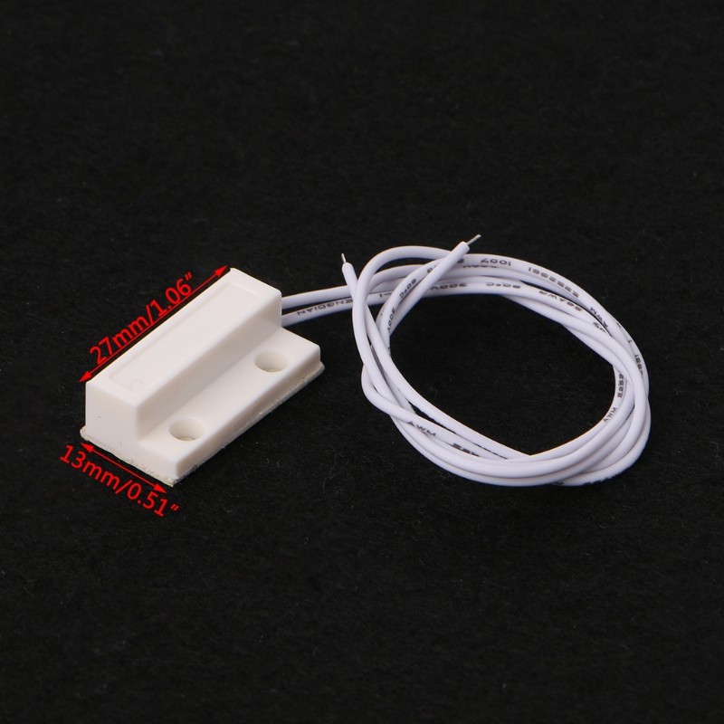 5 Sets MC-38 Wired Door Window Sensor Switch Home Alarm System Detector gallery