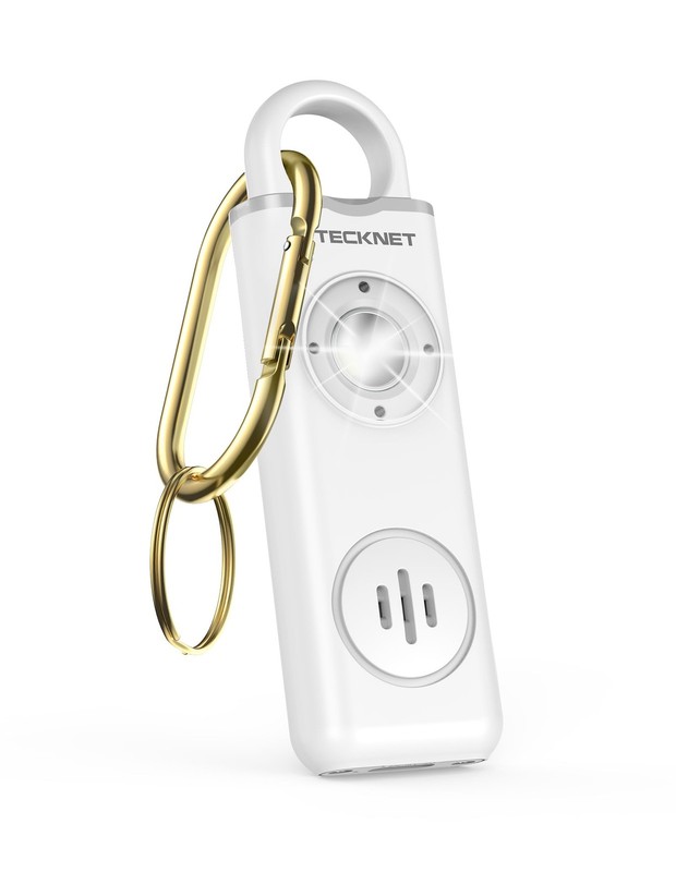 Rechargeable Personal Safety Alarm for Women, 130dB Self Defense Keychain Ala...