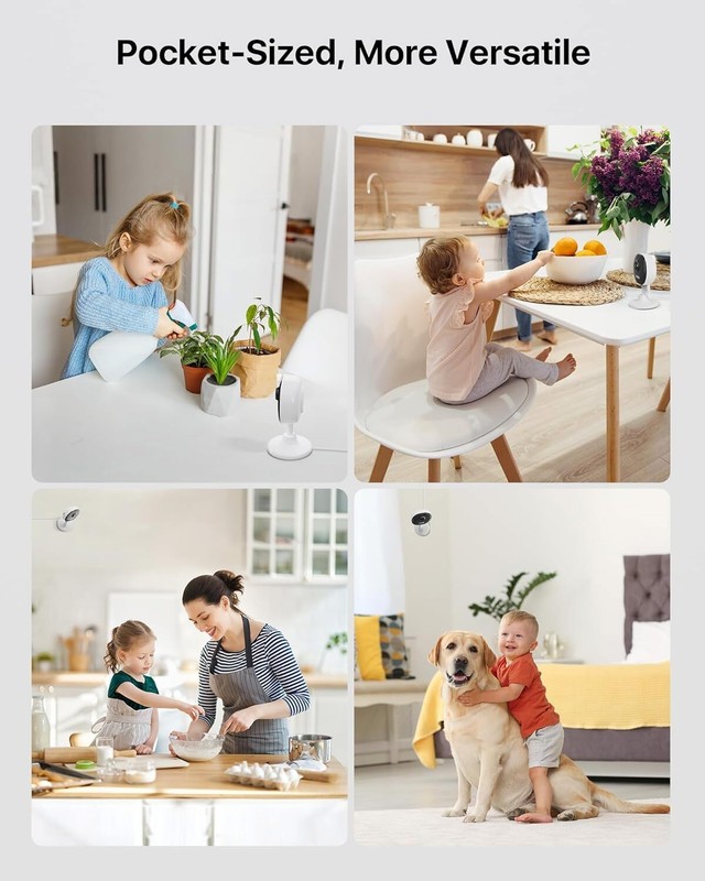 Anlapus 1080P Security WiFi IP Camera 2MP Baby/Pet Dog Monitor Home CCTV System gallery