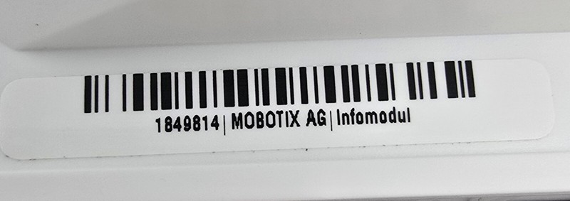 Mobotix MX-2wirePlus-Info1-EXT-PW Info Module Mx2wire+ With LEDs - White gallery