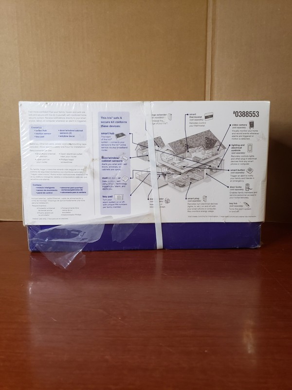 IRIS SAFE AND SECURE KIT KIT651 0388553/HOME MANAGMENT SYSTEM BRAND NEW SEALED gallery