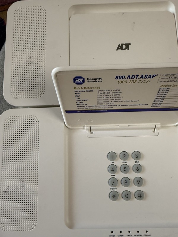 ADT TSSBU311022U Security System Keypad, USED TETSED GOOD NO ISSUES gallery