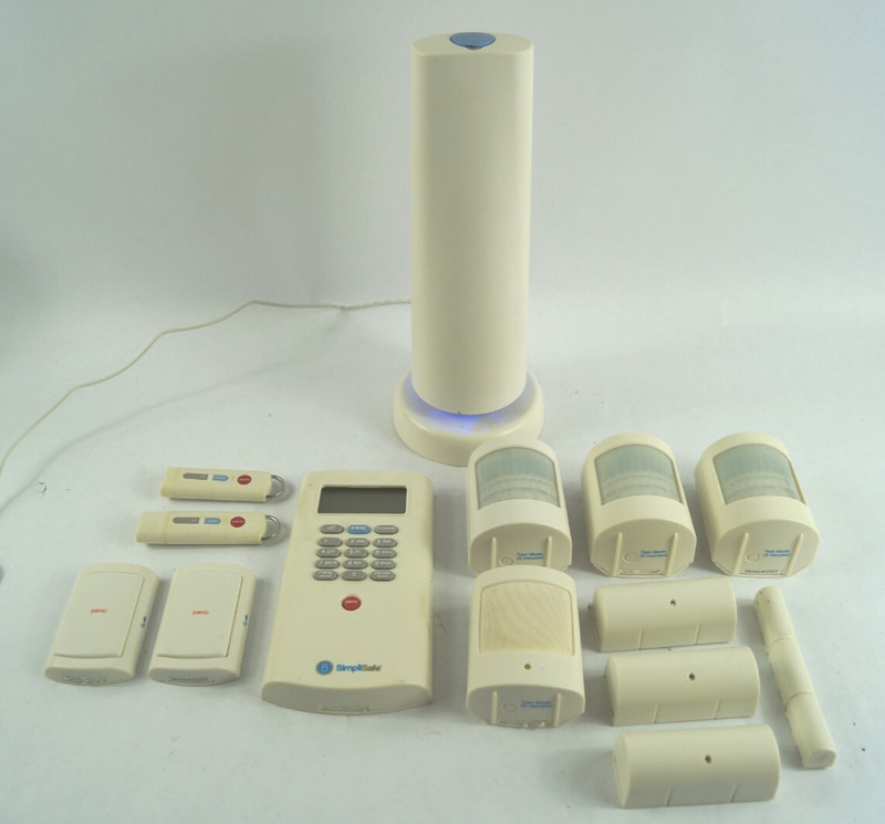 SimpliSafe KP1000 Secuirity Alarm System Base Statin Keypad 13 Pieces WORKS D322
