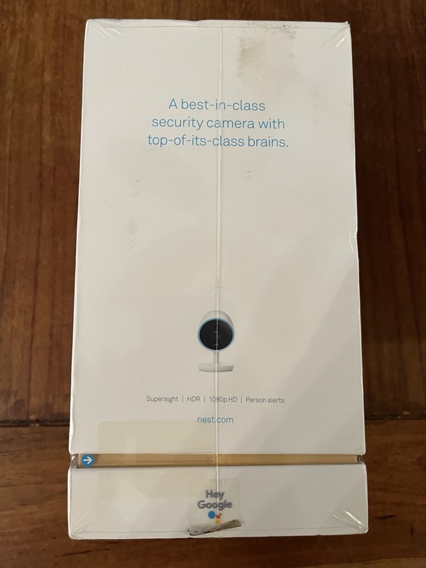 NEST Cam IQ Indoor Smart Security Camera Model NC3100US - Sealed NEW gallery