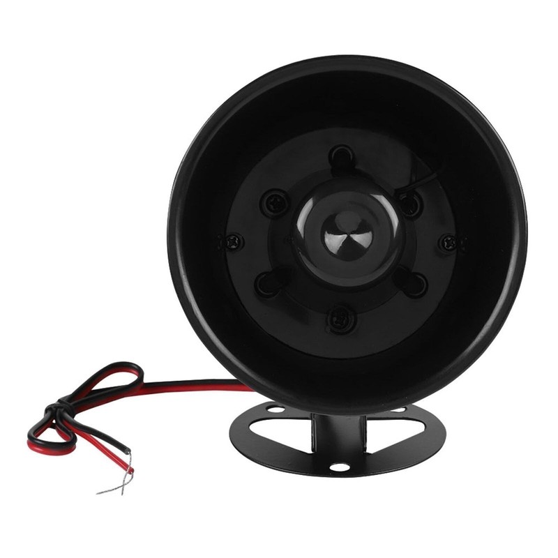 110dB DC 12V Wire Loud Horn Alarm Siren Speaker Burglar Alarm System for Outdoor gallery