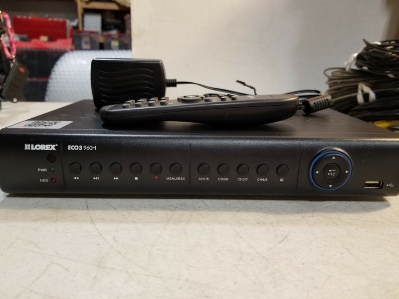 Lorex Digital Video Surveillance Recorder LH1581001 with 7 Cameras & Cables