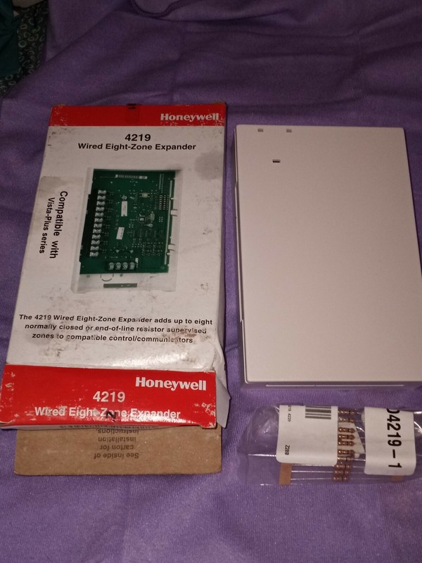 NEW Honeywell Ademco 4219 Wired 8-Zone Expander NEW in Box - Read Description gallery