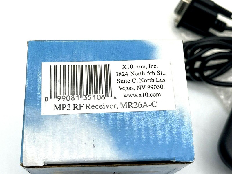 X10 MP3 RF Receiver, Model: MR26A-C New old stock NEW gallery