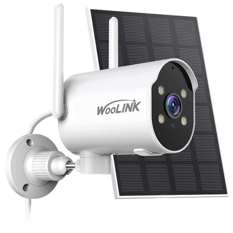 Solar Powered 1080P Wireless Security Camera WiFi Recharge Battery IP Camera