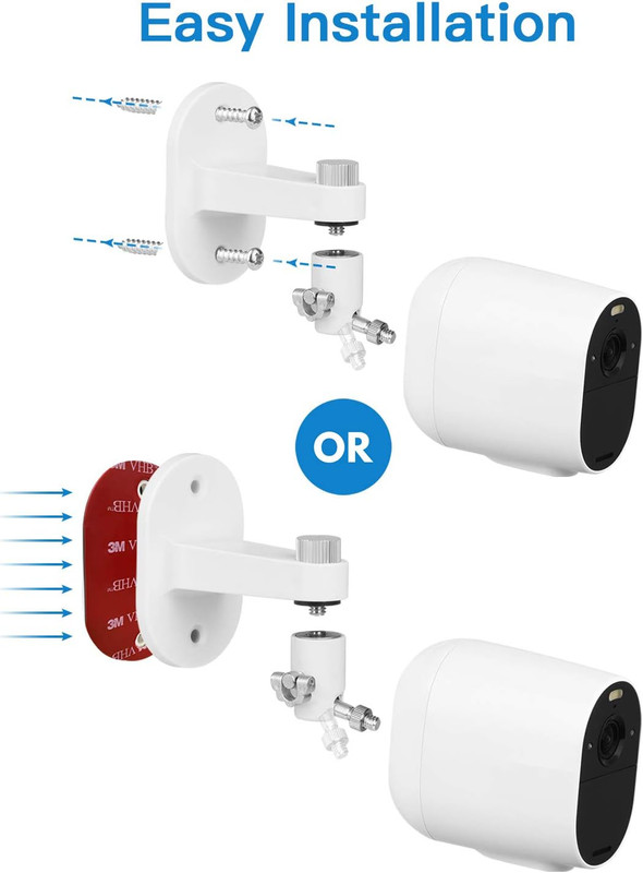 2Pack Security Wall Mount for Arlo Pro/Pro2/Pro3/Pro4/Ultra/Ultra2/Essential Spo gallery