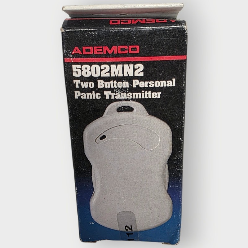 Ademco 5802MN2 Two-Button Transmitter Pendant NOS NOW OLD STOCK SHIPS FREE