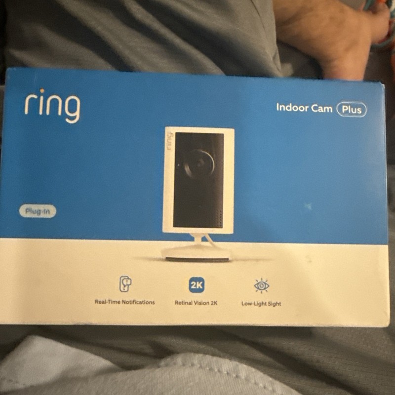 NEW Ring Indoor Cam Plus 2K Retinal Camera -Fast Ship- Sealed – ✅✅