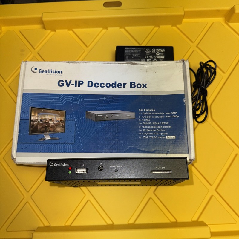 GeoVision GV-IP Decoder Box Ultra