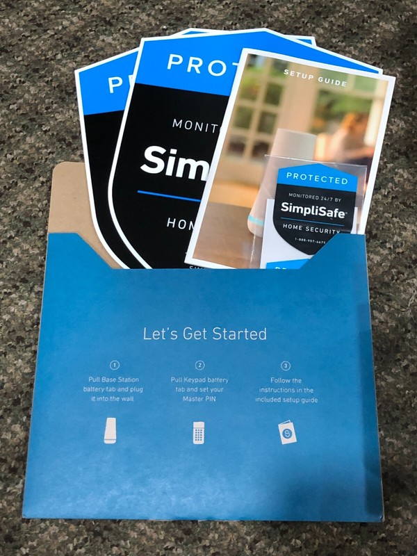 SimpliSafe Base Station, Key Pads, Camera, Motion sensors, Entry, Key Fobs MORE gallery