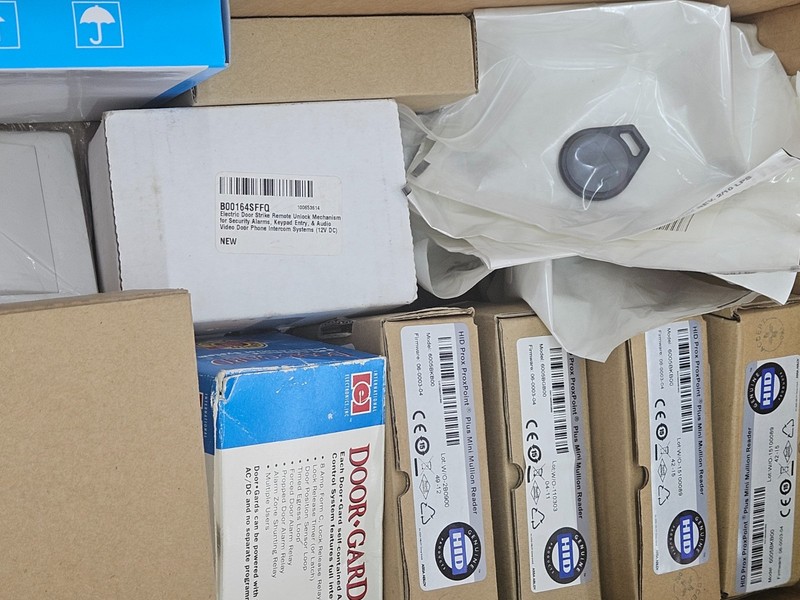 Access Control Security System Bundle HID Readers RFID Keypad Door Strike Photoc
