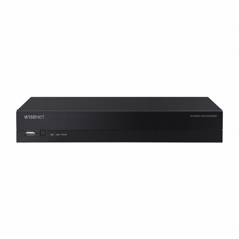 Hanwha Techwin ARN-410S Wisenet ASeries 4CH PoE NVR Security Recorder – NEW!