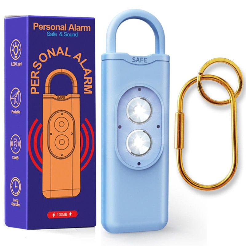 Halo-Siren Keychain, HaloSiren Personal Safety Alarm – 130db Loud Alarm Keych…