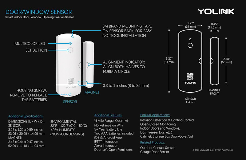 Wireless Smart Home Security System - DIY Alarm Kit with App Alerts gallery