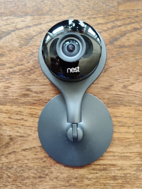 LOT OF TWO - nest Security Camera HD 1080p A0005 - Lightly Used w/ Cables gallery