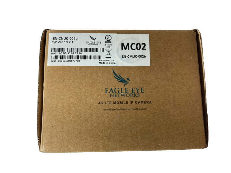 Eagle Eye 4G LTE Mobile IP Security Monitor Camera MC02 EN-CNUC-001b Wi-Fi NEW gallery