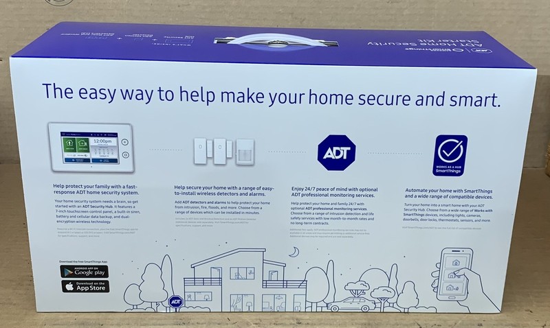 ADT Home Security Kit Samsung SmartThings Motion Carbon Monoxide F-ADT-STR-KT-1 gallery