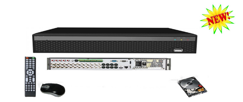 16Channel XVR 8MP /4K Top lIne 5 in 1: TVI, AHD, CVI Security system Free 2HDD