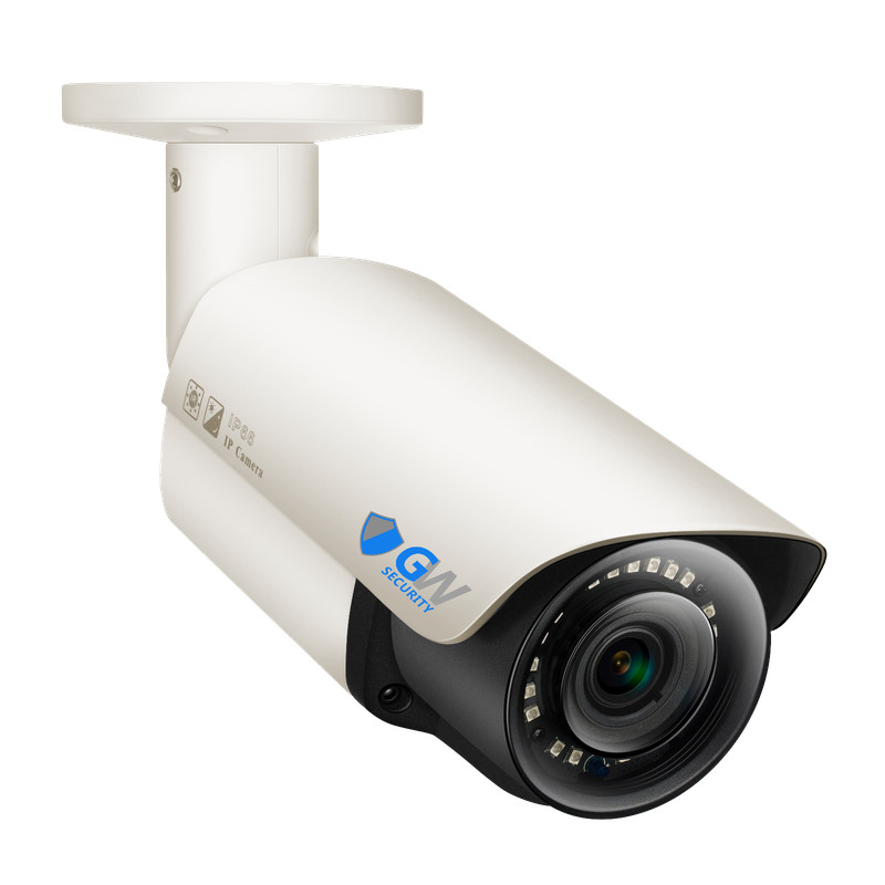 (4) 4K 8MP Motorized Zoom IP Microphone POE NVR AI Bullet Security Camera System gallery