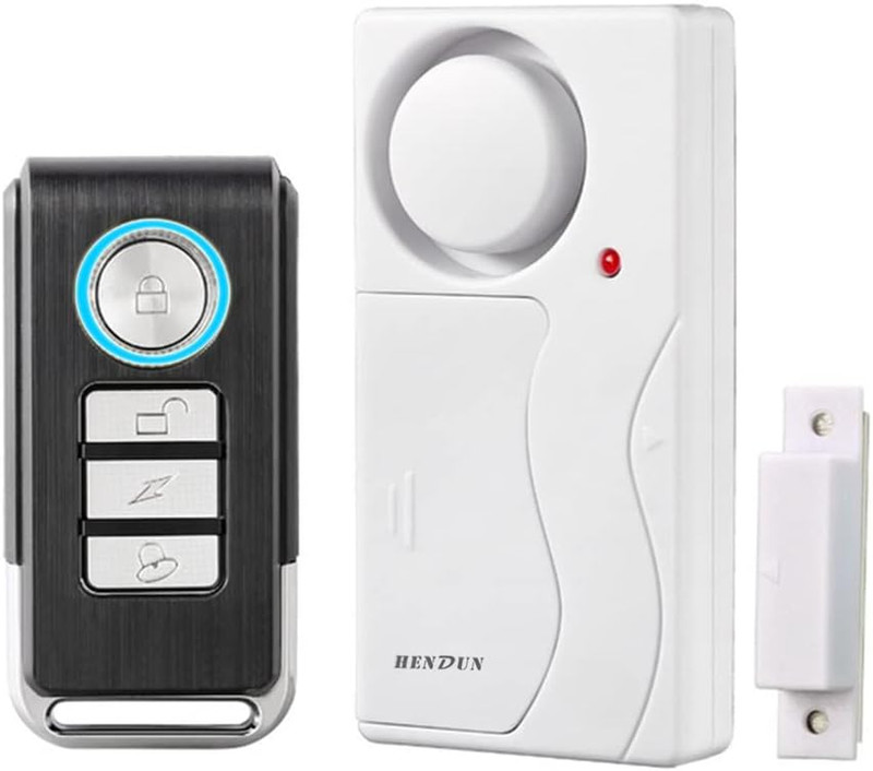 Wireless Remote Door Alarm, Windows Open Alarms, Magnetic Security Sensor, Pool