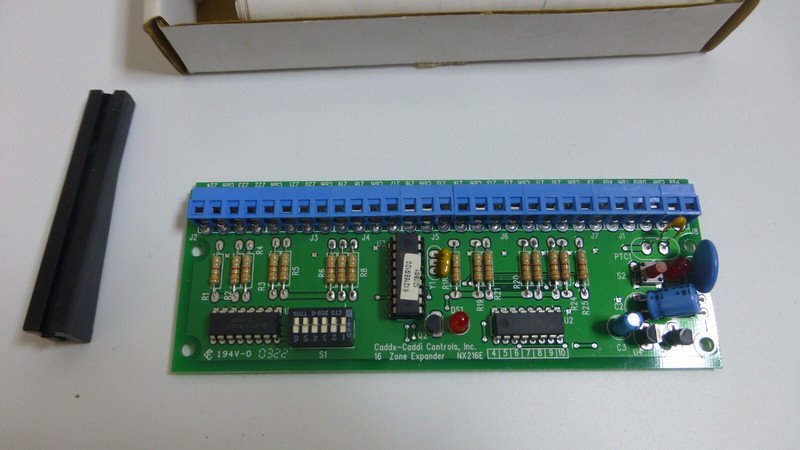 GE Interlogix UTC Caddx-Caddi Controls NX-216E Security 16-Zone Expander Module gallery